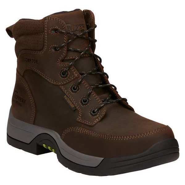 6-Inch Work Boot, D, 8, Brown
