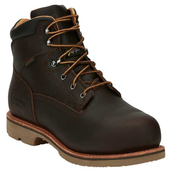 6-Inch Work Boot, D, 13, Brown