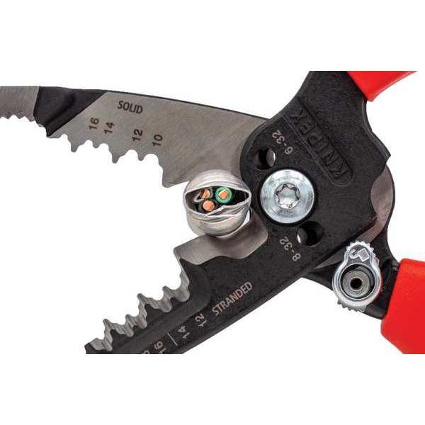 Forged Wire Stripper, 8 in, Cordless