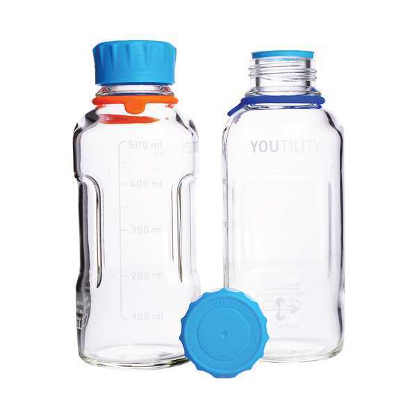 Bottle, 193 mm H, Clear, 78 mm Dia, PK4