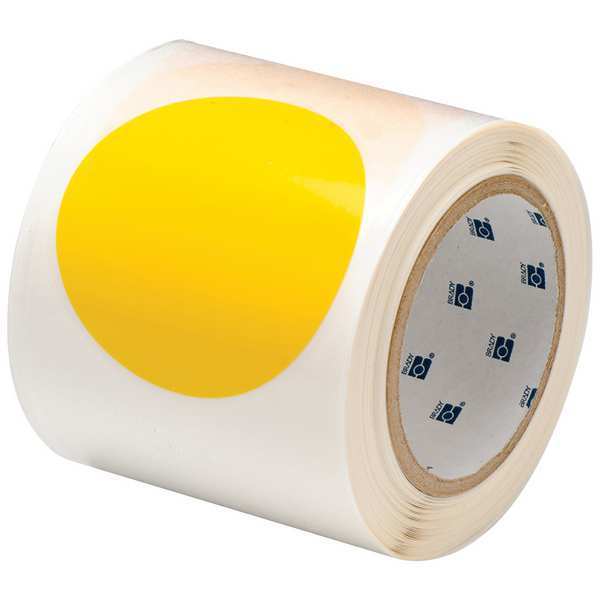Floor Marking Tape, Yellow, PK80