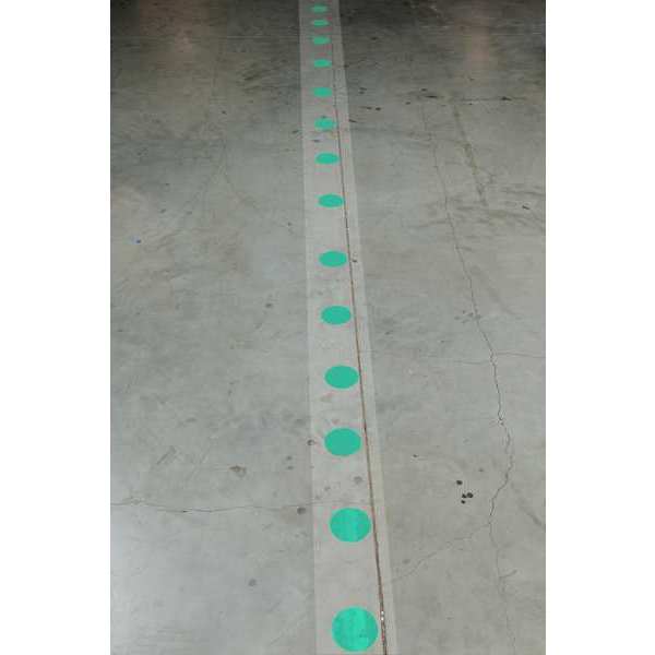 Floor Marking Tape, Green, PK80