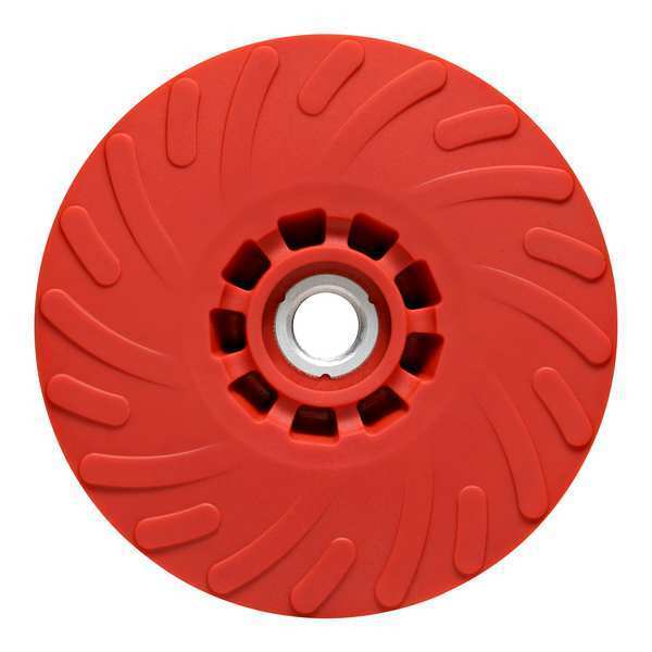Fiber Disc Backup Pad, 5 in Dia, PK10