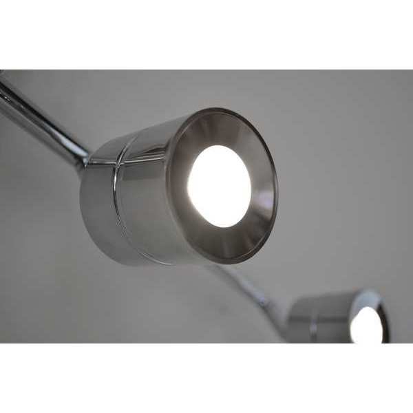 Core 4 Light LED Fixed Rail, Nickel