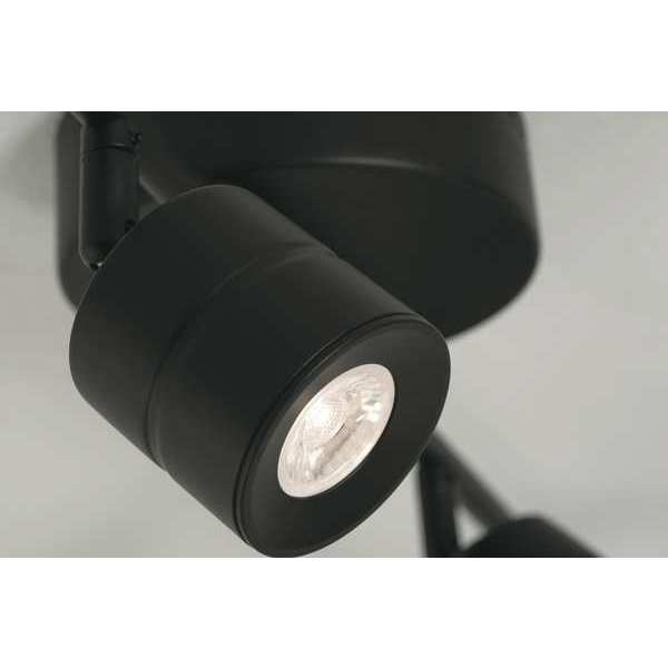 Core 4 Light LED Fixed Rail, Black