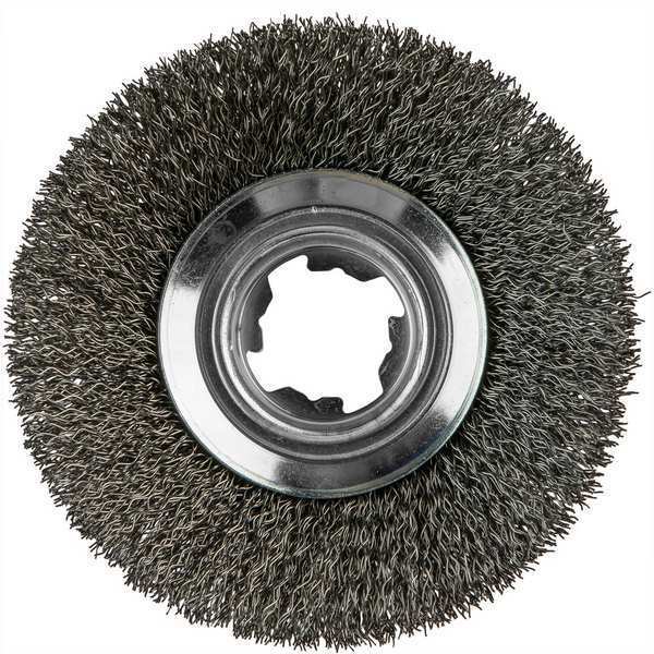 Carbon Steel Crimped Wire Bevel Brush