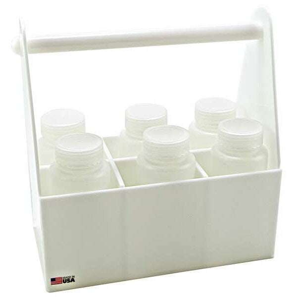 Carrier, For 1000mL Bottle, 6 Compartments