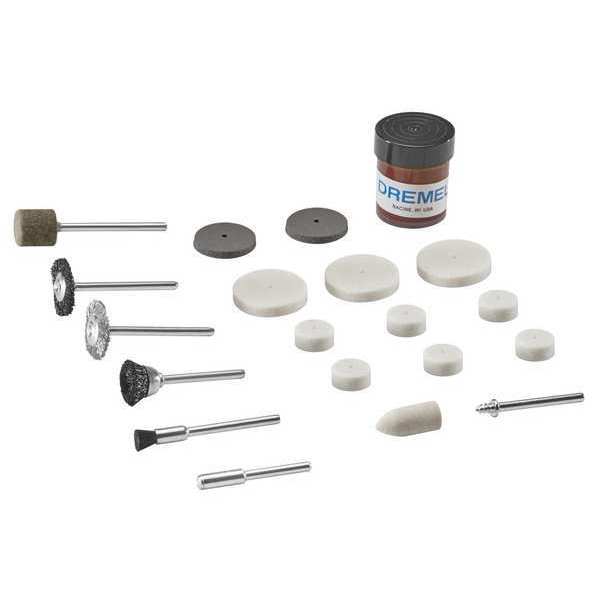 Rotary Tool Accessory Kit, 20 pieces