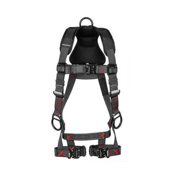 Harness, Vest Style, L/XL, Black