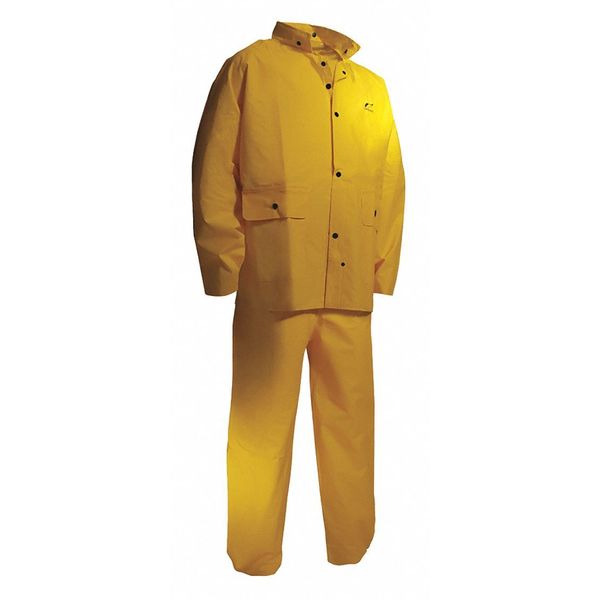 FR 2 Piece Rainsuit, Yellow, M