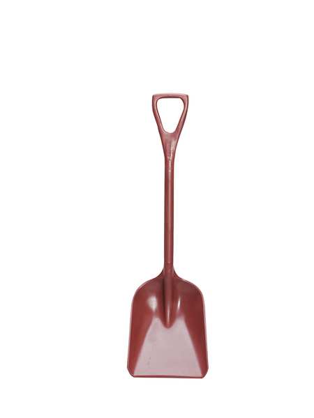 Small Blade Shovel, 14Wx38L, MD Red