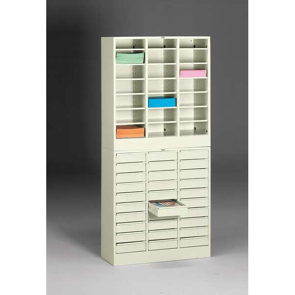 Literature Sorter 21 Compartments, 30-5/8