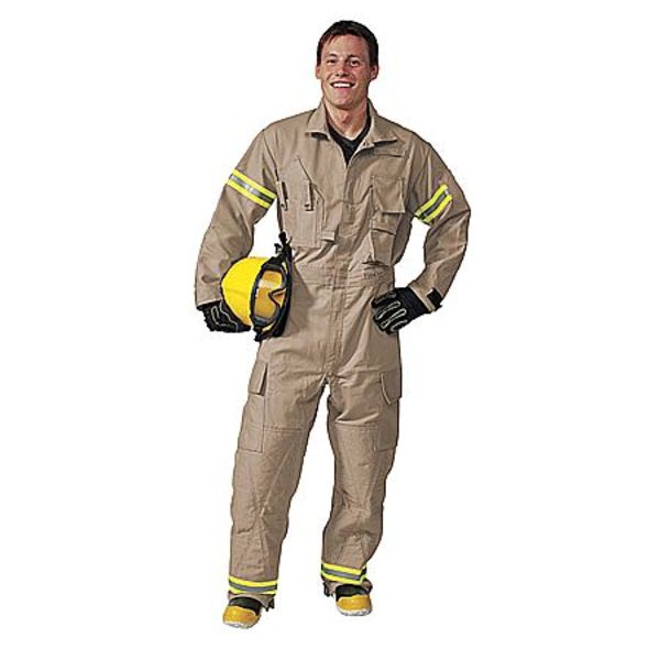 Extrication Coverall, L Tall, Lime/Silver