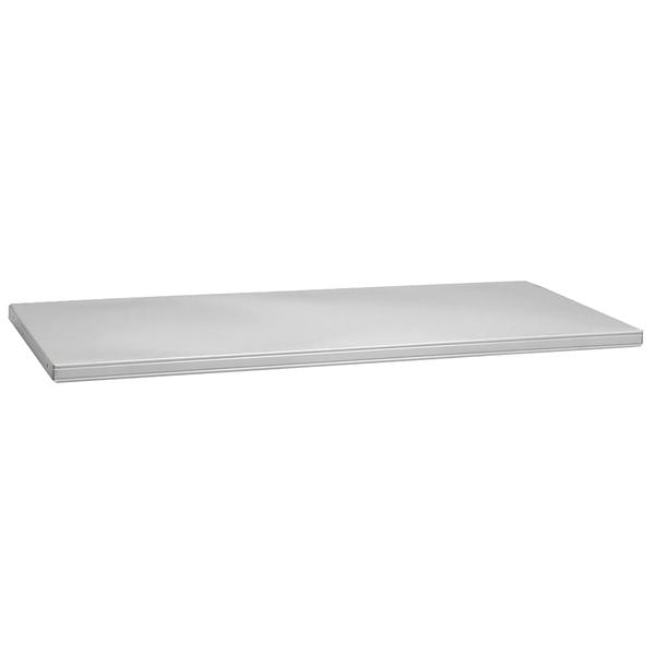 Shelf, 48 In x 18 In x 1-5/16 In, Gray