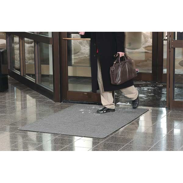 Entrance Mat, Brown, 4 ft. W x 6 ft. L