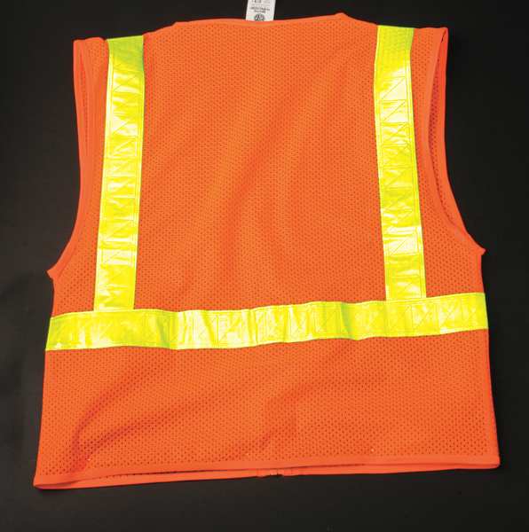 Large Class 2 High Visibility Vest, Orange