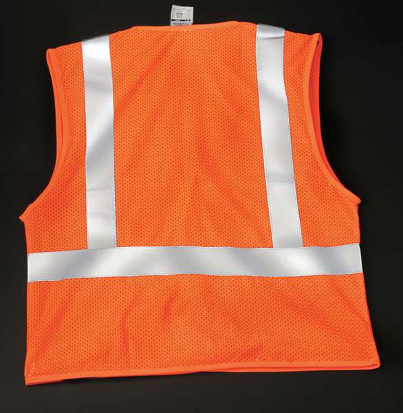 Large Class 2 High Visibility Vest, Orange