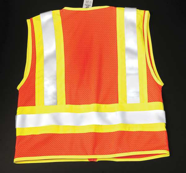 Large Class 2 High Visibility Vest, Orange