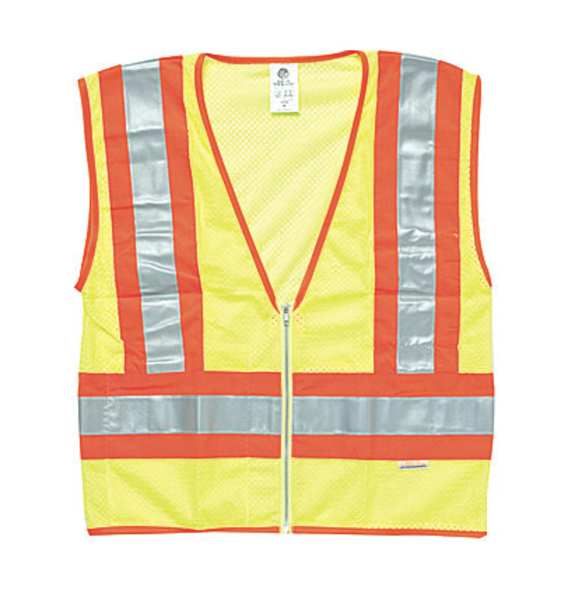 3XL Class 2 High Visibility Vest, Lime