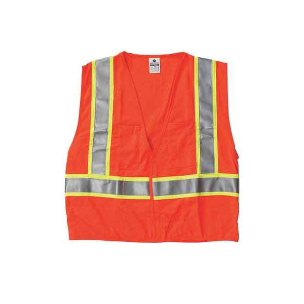 4XL Class 2 Flame Resistant Vest, Orange