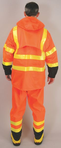 S/M Class 3 Rainsuit, Orange