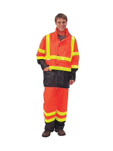 S/M Class 3 Rainsuit, Orange