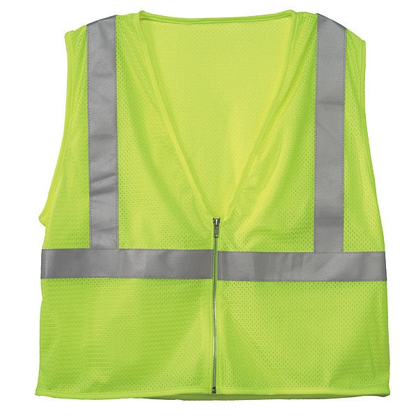 3XL Class 2 High Visibility Vest, Lime