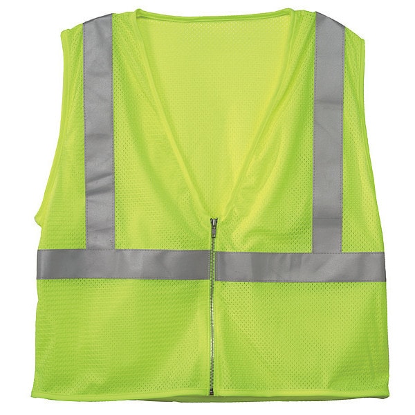 Large Class 2 High Visibility Vest, Lime