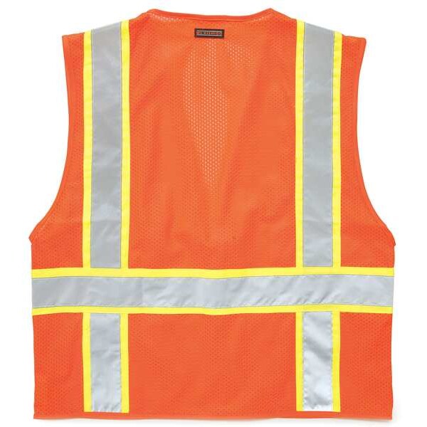 Large Class 2 High Visibility Vest, Orange