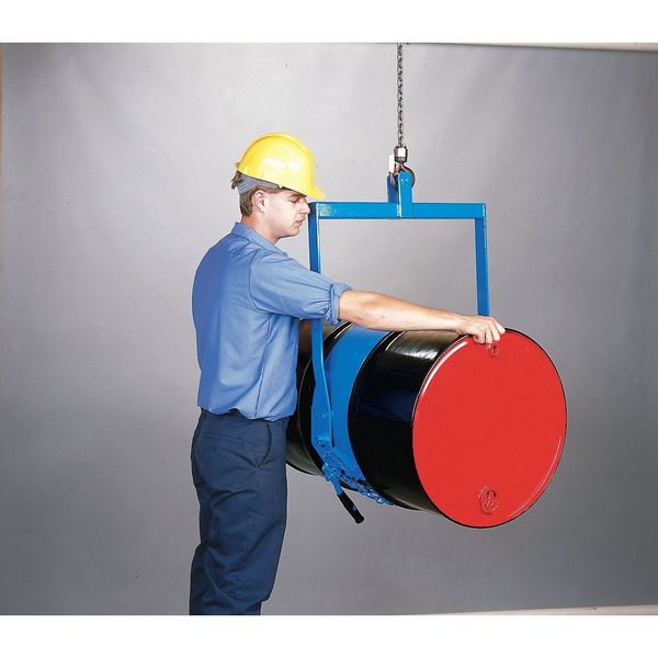 Drum Carrier, 55 gal., 800 lb., Manual Tilt