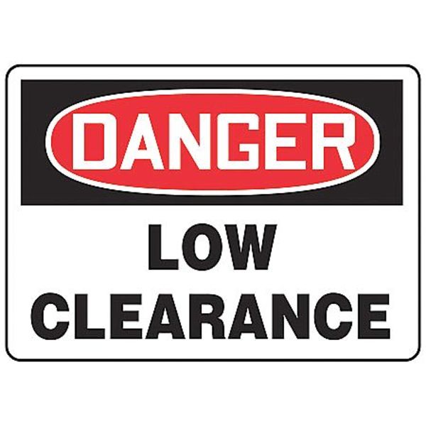 Danger Sign, 7X10