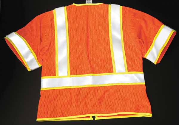 Large Class 3 High Visibility Vest, Orange