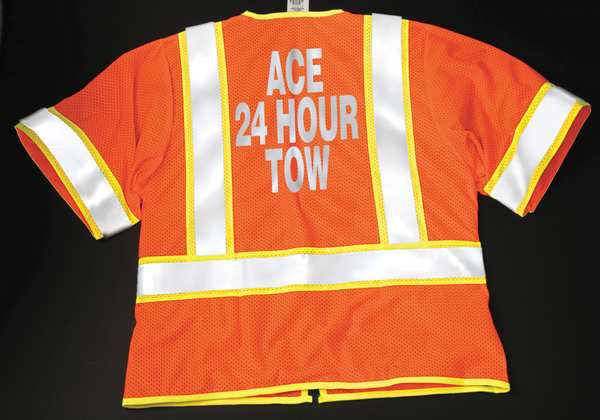 Large Class 3 High Visibility Vest, Orange