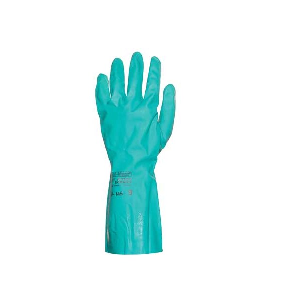 Chemical Resistant Glove, 11 mil, 9, PR