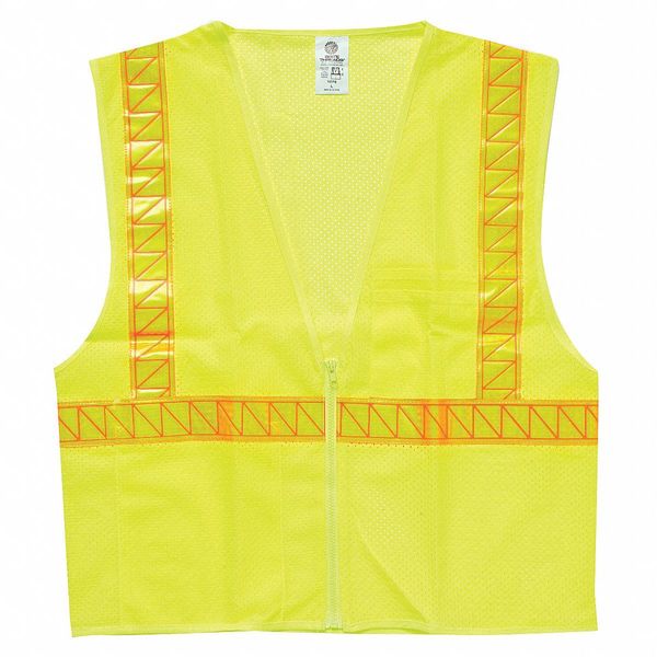 2XL Class 2 High Visibility Vest, Lime