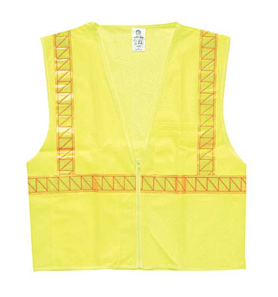 3XL Class 2 High Visibility Vest, Lime