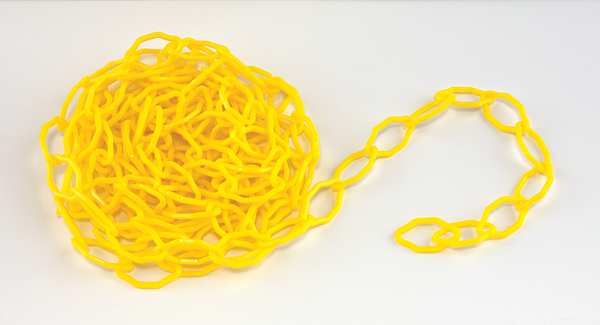 Banding Tape, Yellow, 2 In. W, LB24654Y