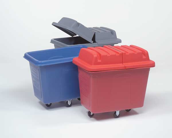 Cube Truck, 1/2 cu. yd., 500 lb. Cap, Black