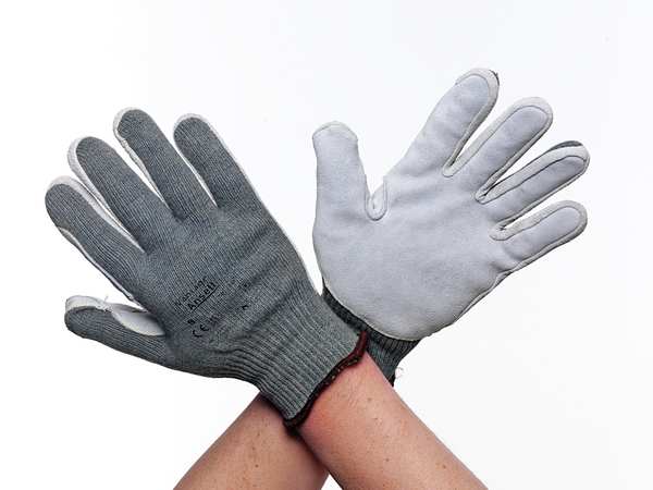 Activarmr Cut-Resistant Gloves, A5 Cut Level, Goatskin Leather Palm, Medium (Size 8), 1 Pair