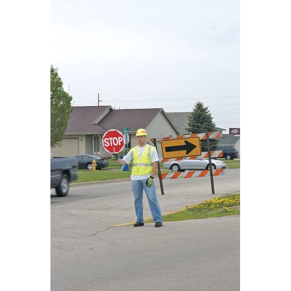 Large Class 2 High Visibility Vest, Lime