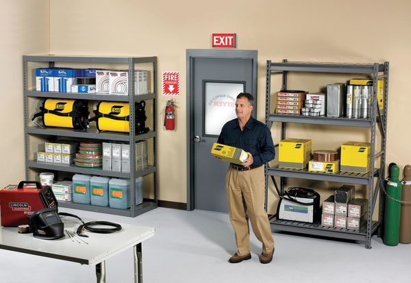 Boltless Shelving Unit, 18