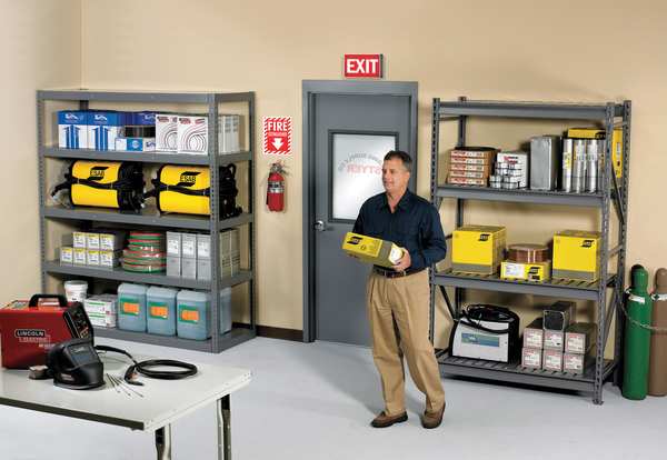 Boltless Shelving Unit, 18