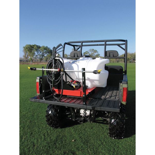 40 gal. Utility Vehicle Sprayer, Corrosion Resistant Polyethylene Tank, 15 ft. Hose Length