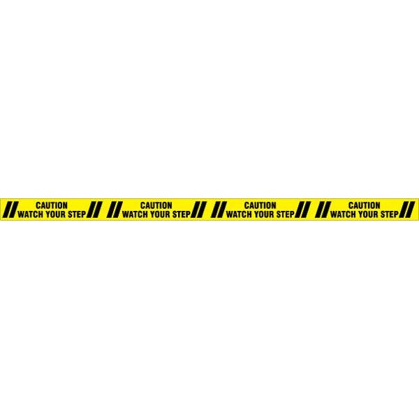 Safety Warning Tape, Roll, 3In W, 60 ft. L