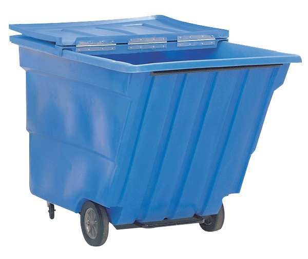 Tilt Truck Lid, Blue, Fits 45-9/10 cu. ft.