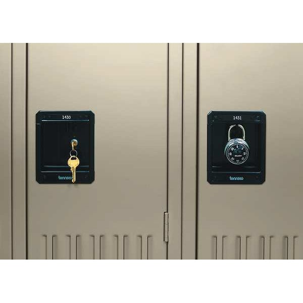 Wardrobe Locker, 45 in W, 18 in D, 78 in H, (1) Tier, (3) Wide, Gray