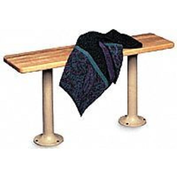Locker Bench, 48 in W x 9-1/2 in D