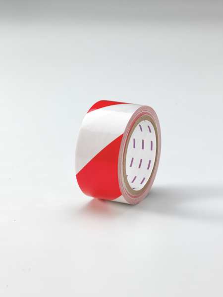 Hazard Marking Tape, Roll, 8In W, 180 ft. L