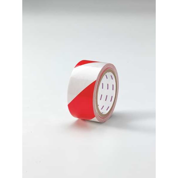 Hazard Marking Tape, Roll, 6In W, 54 ft. L