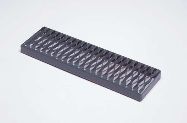 28 1/2 in H Steel Rolling Ladder, 3 Steps